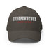 Independence Est. 1776 Embroidered Structured Twill Cap - American Independence Memorial Patriotic Cap/Hat - Mainstream Freedom